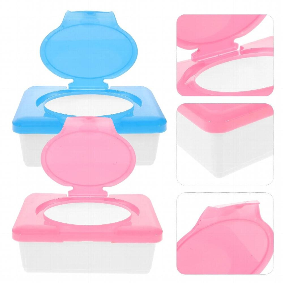 Wipes Wet Box Wipe Tissue Dispenser Case Baby Holder Storage Container Diaper Travel Napkin Pouchplastic Lid Decorative Desktop