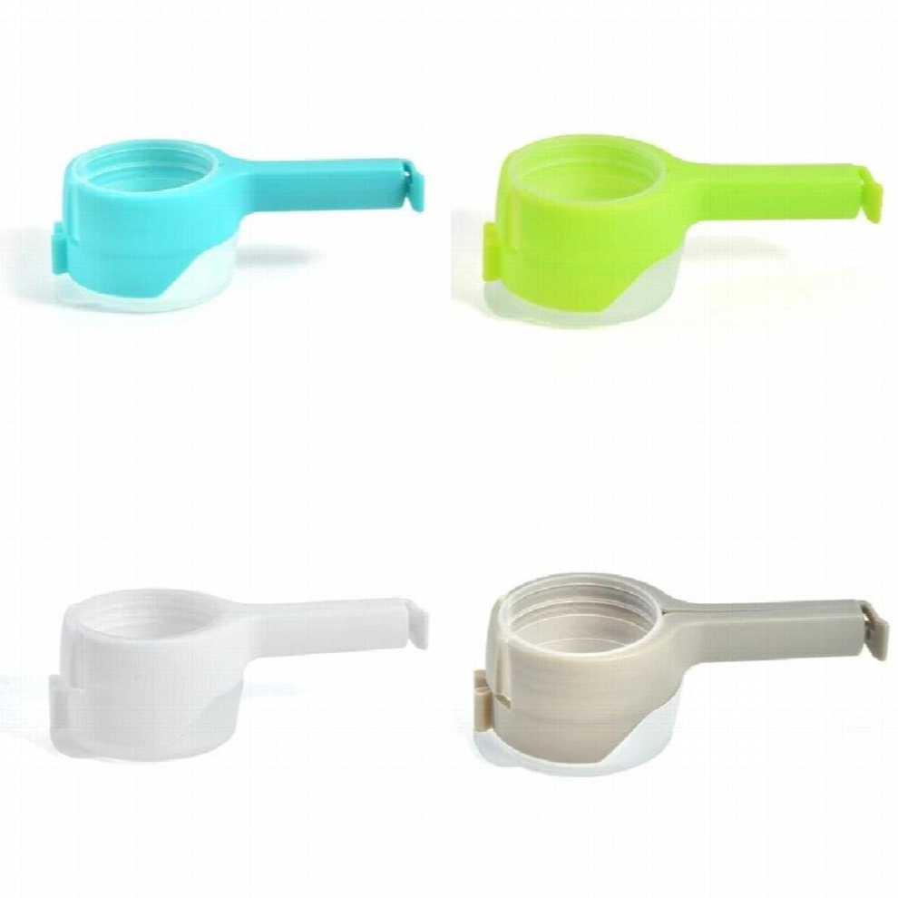 4pcs Food Storage Bag Sealer Clips Sealing Machine Packaging Eco Friendly Plastic Bag Sealer Kitchen Organization Gadgets Tools