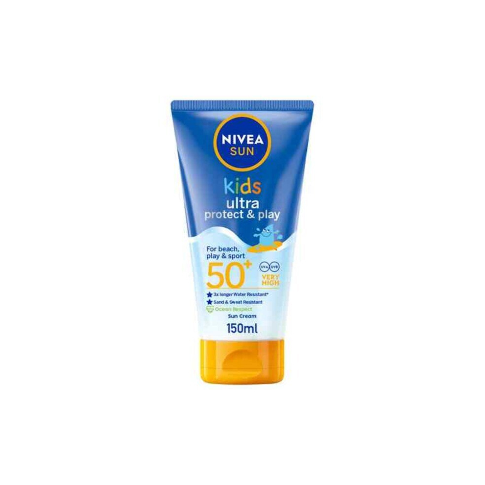 Nivea Moisturising Sun Kids Lotion Swim & Play Spf 50+ 150Ml
