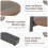 Costway 2-Tier Round Bedside Table Wooden Sofa End w/Storage Shelf Accent Table 7