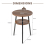 Costway 2-Tier Round Bedside Table Wooden Sofa End w/Storage Shelf Accent Table 4