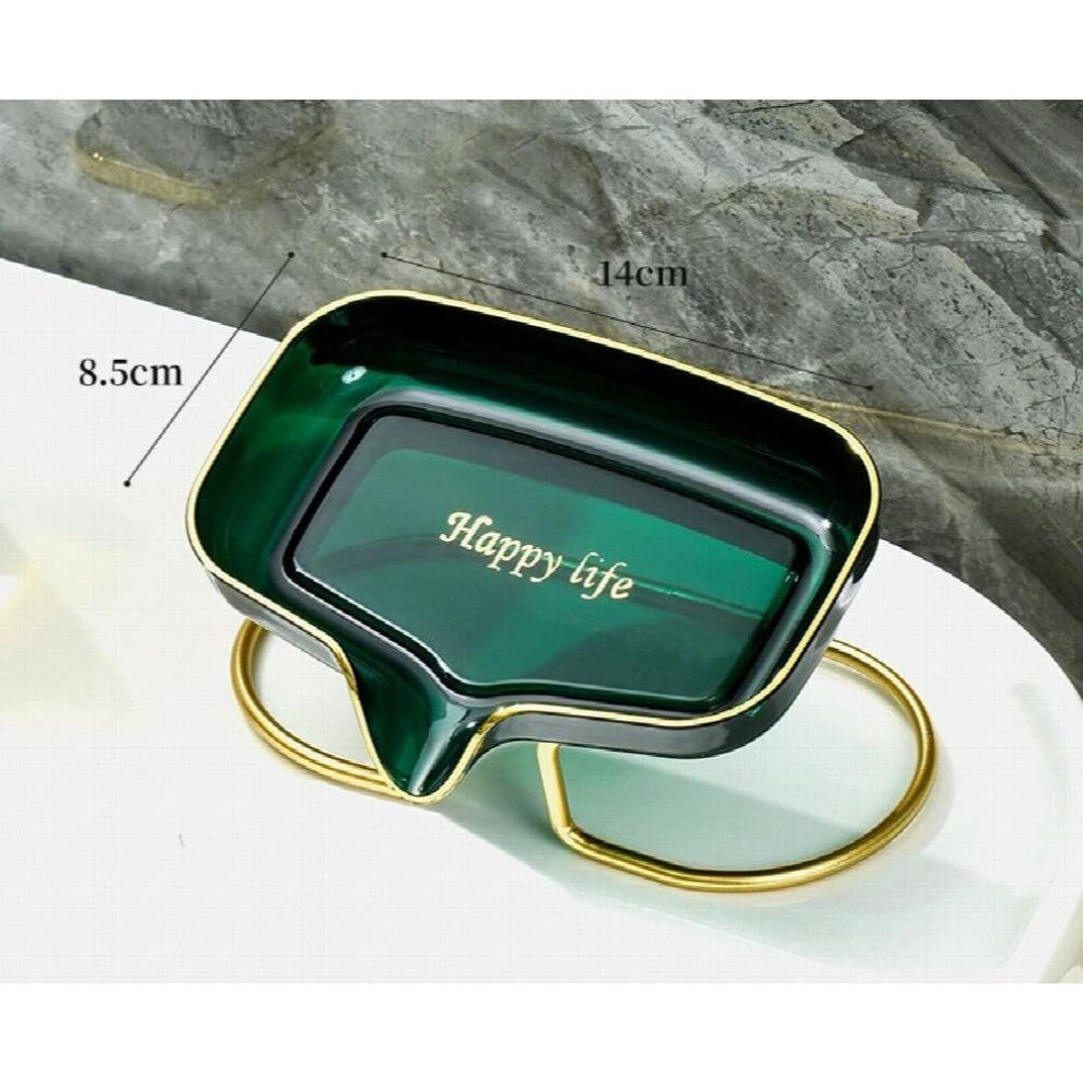 Light Soap Box Soap Box Drain Rack Does Not Accumulate Water Storage Rack Household Soap Dish Bathroom Accessories-image-OPC-PCS7QYG-NEW