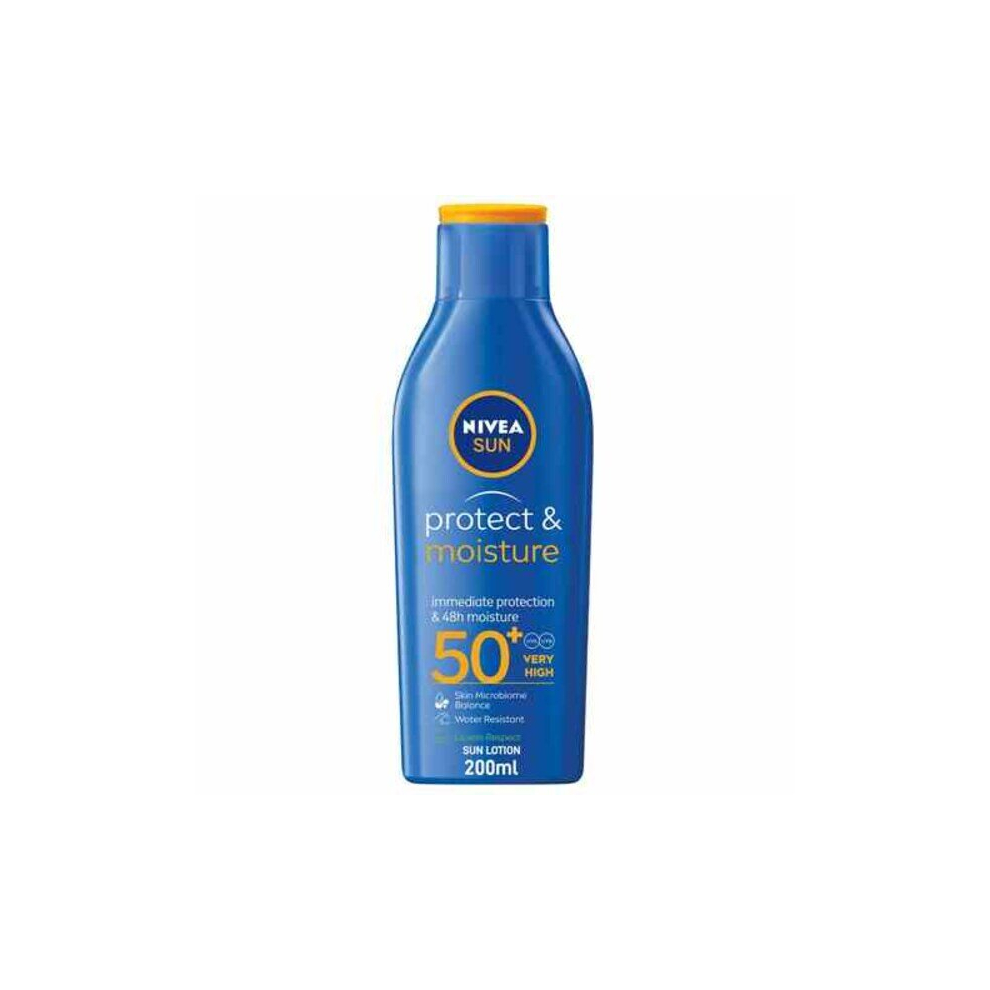 Nivea Hydrating Sun Lotion Protect & Moisture Spf 50+ 200Ml