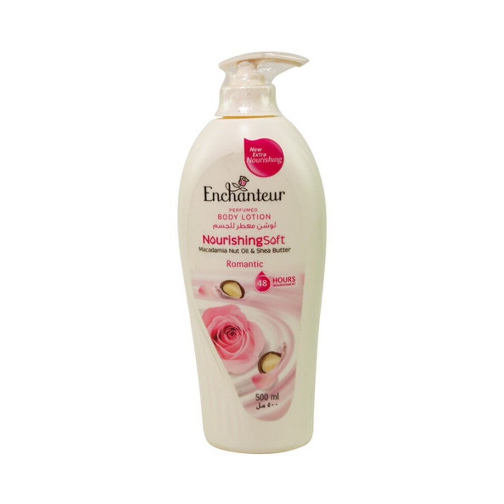 White Enchanteur Soothing And Nourishing Soft Romantic Perfumed Body Lotion For All Skin Types 500Ml