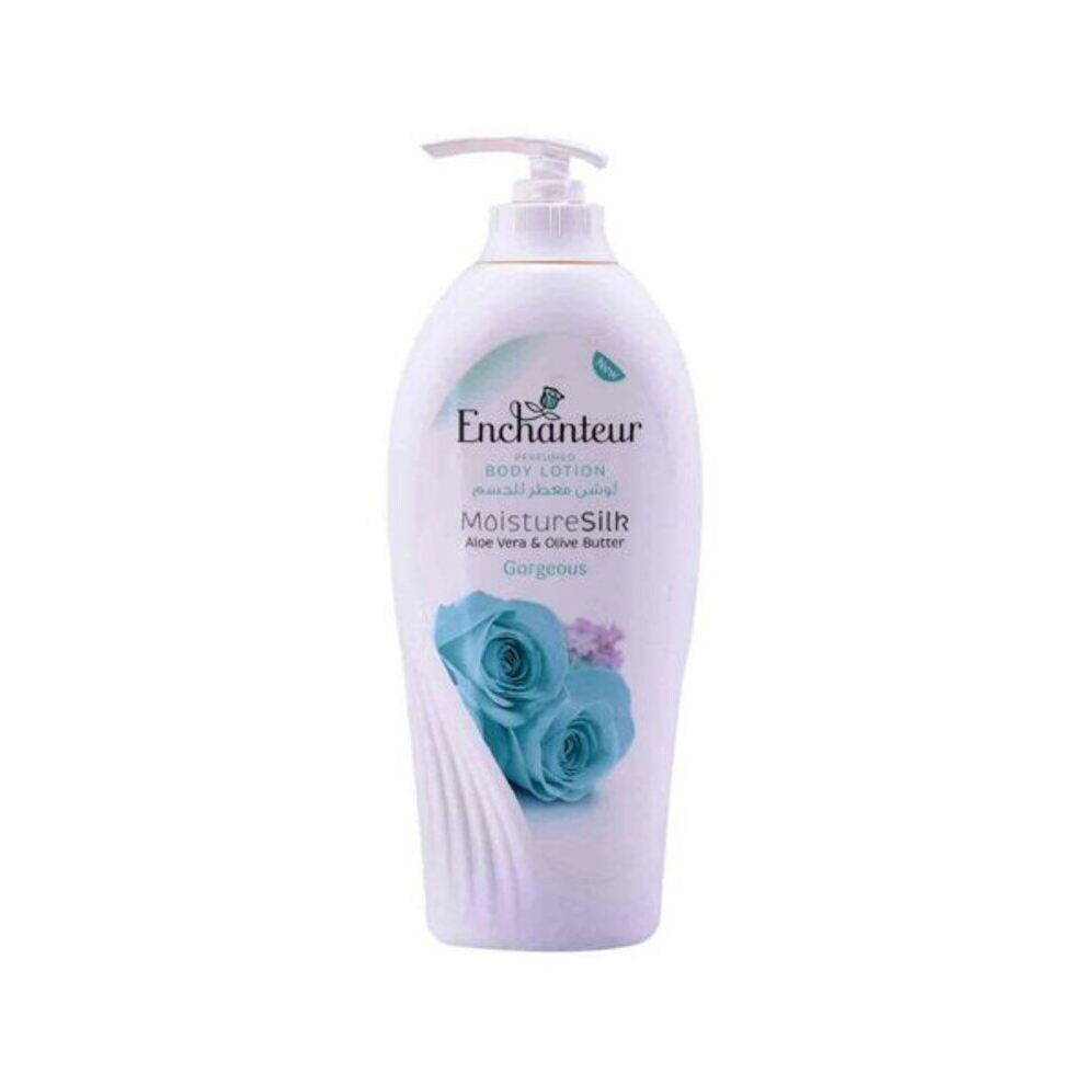 White Enchanteur Nourishing Moisture Silk Gorgeous Body Lotion For All Skin Types 750Ml