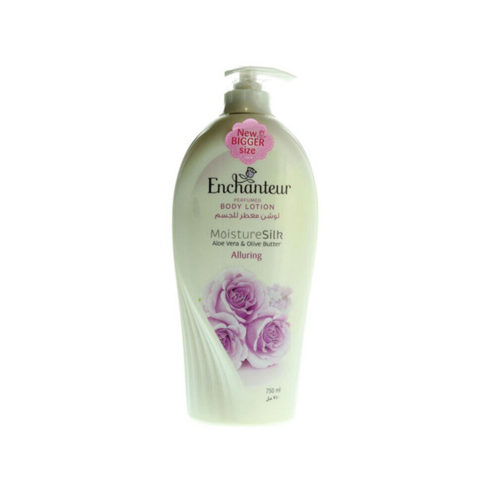 Enchanteur Soothing Alluring Perfumed Body Lotion Moisturiser For All Skin Types 750ml