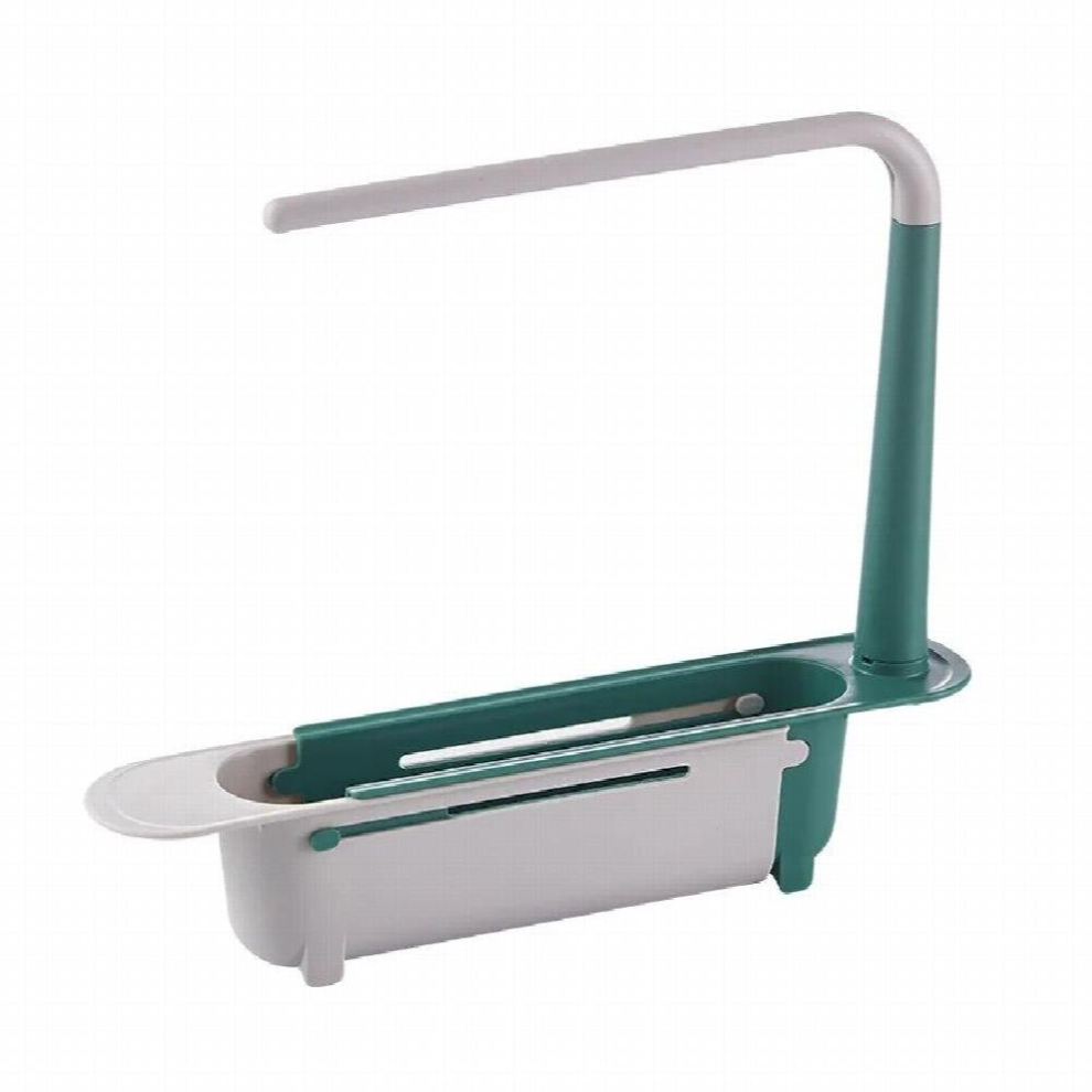 1Pc Sink Drain Rack Storage Basket Telescopic Sink Shelf Kitchen Accessories Sinks Organizer Soap Sponge Holder 2# 885667339492