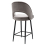 Chelsea Velvet Charcoal Kitchen Bar Stool 8