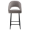 Chelsea Velvet Charcoal Kitchen Bar Stool 6