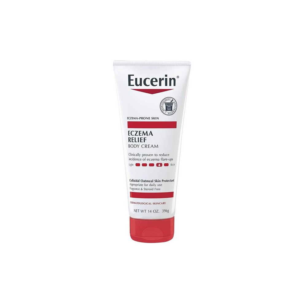 Eucerin Eczema Relief Cream, Full Body Lotion For Eczema-Prone Skin, 14 Oz. Tube