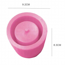 3D Round Ceramic Clay Pots Mold DIY Flower Pot Concrete Planter Silicone Succulent Plants Vase Mould