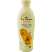 Enchanteur Soothing Moisture Silk Charming Perfumed Body Lotion White For All Skin Types 250ml