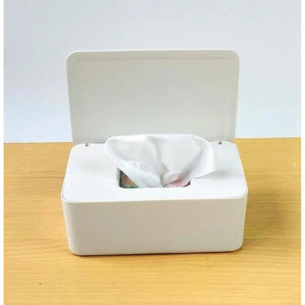 Wet Tissue Box Seal Baby Wipes Paper Storage Box Dispenser Holder Household Plastic Dust-proof Tissue Box with Lid