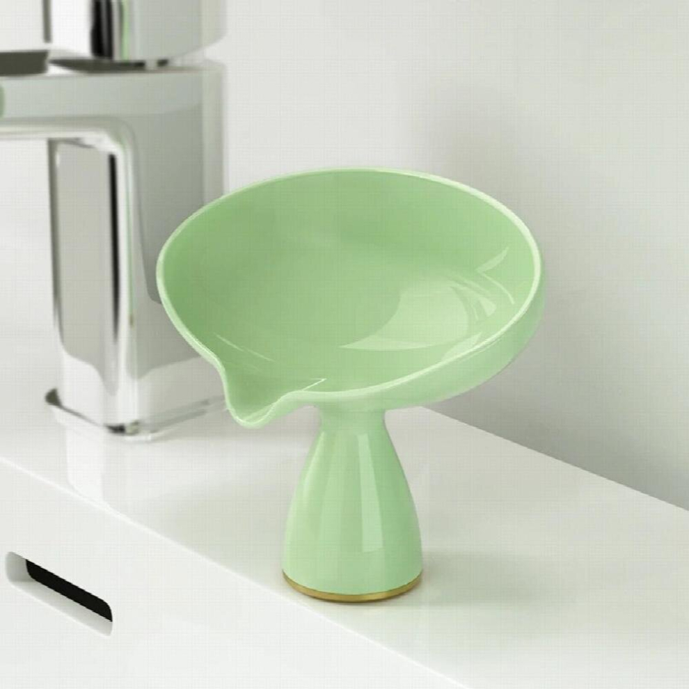 Soap Box Rack Punch Wall-mounted Light Drain Rack Creative Soap Box Home Bathroom Bathroom Accessories-image-OPC-PCS86N8-NEW