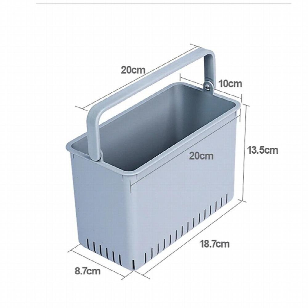 Kitchen Sink Filter Sewer Dishwashing Sink Debris Filter Container Household Anti-Clogging Double Layer Portable Drain Trash Can 885667350985