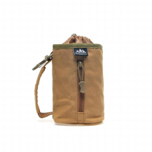 Camping Tissues Bag Outdoor Canvas Napkin Case Drawstring Backpacking Paper Dispenser Tourist Hanging Zipper Storage