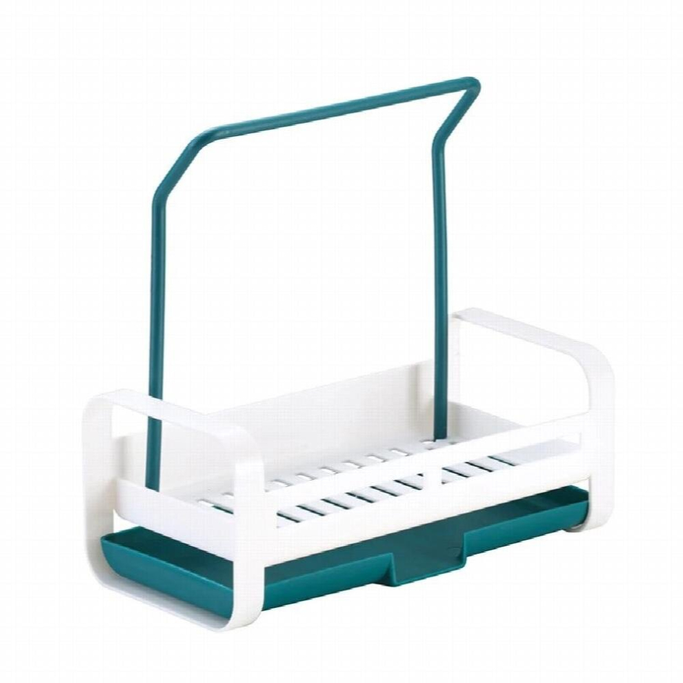 Kitchen Sink Faucet Sponge Soap Cloth Drain Rack Storage Organizer Holder Shelf Bathroom Faucet Storage Rack Accessories 885667352842