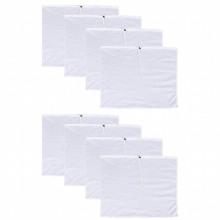 8 Pack Brew Bags -Reusable Mesh Bag For Fruit Cider Grape Wine Press Drawstring Straining Brew In A Bag 38X42cm