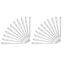Sewing Machine Needles, 120Pcs Universal Ballpoint Sewing Machine Needles Sewing Machine Accessories for Jeans