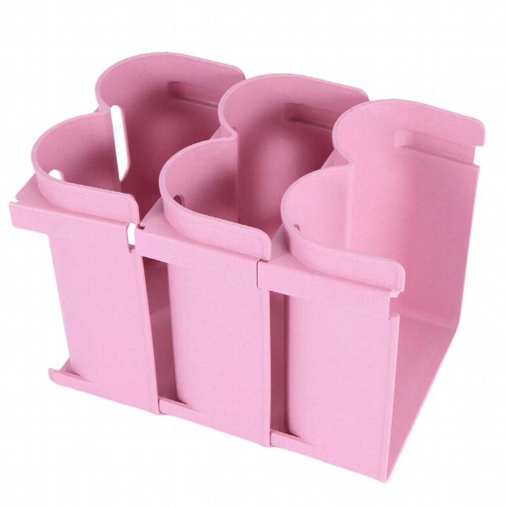 Refrigerator Organizer 3-Layers Kitchen Rack Storage Shelf for Can Beer Wine Bottle Fridge Organizer Shelves Pink-image-OPC-PCS8H6F-NEW