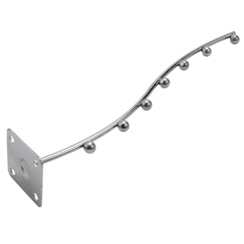 10X Wall Mount Waved Waterfall Hanger Rack 7 Beads Garment Display Hooks 1