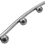10X Wall Mount Waved Waterfall Hanger Rack 7 Beads Garment Display Hooks 4