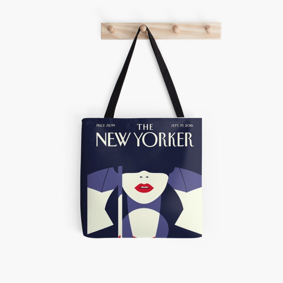 Tote Bags Women Inside The New Yorker Grocery for School Library Gym