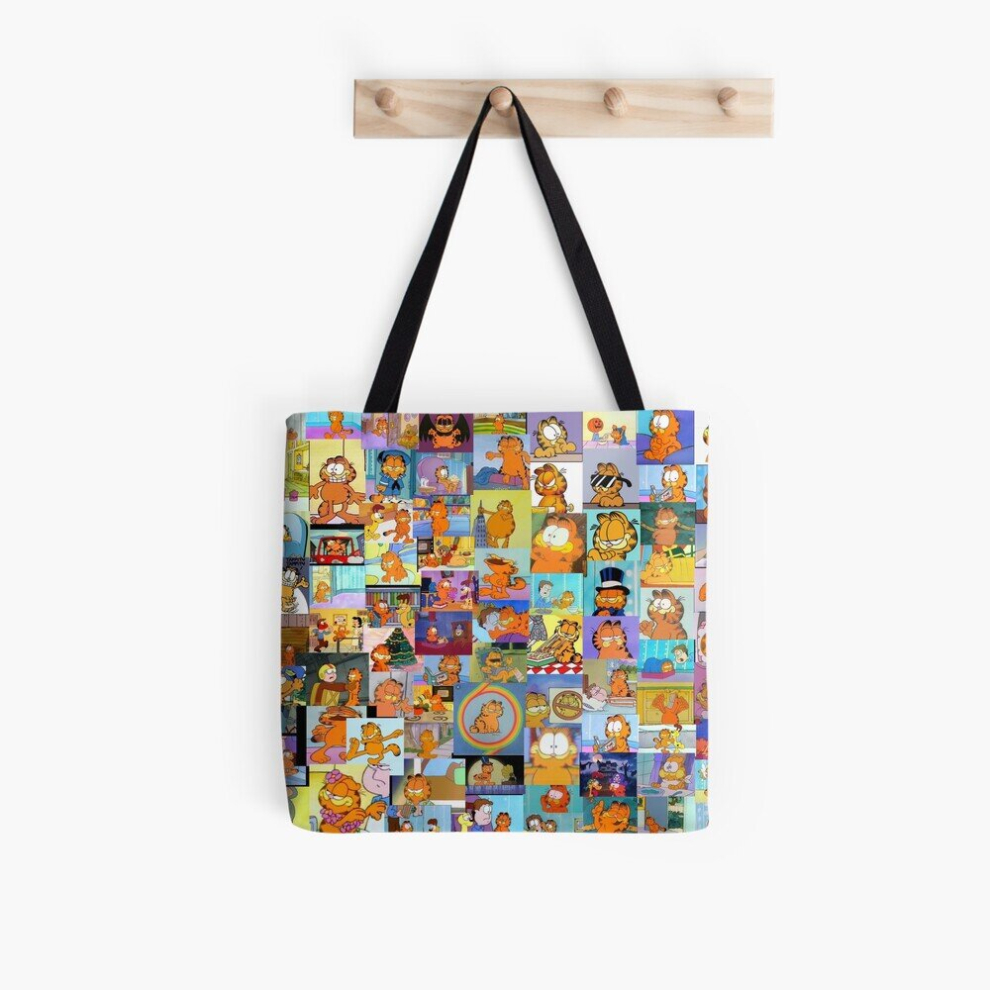 Tote Bags Garfield Overload Grocery for School Library Gym