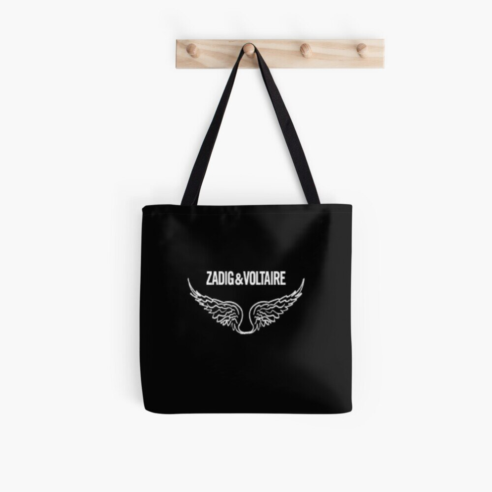 BearLad Tote Bags Black Zadig Voltaire Grocery for School Library Gym