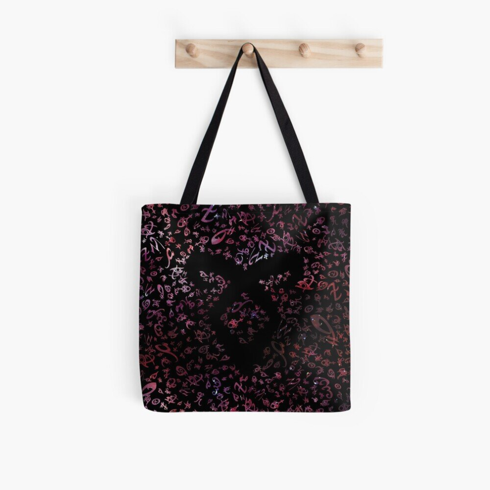 Bearlad Unisex Tote Bags Shadowhunters Rune With Vanishing Angelic Power Clary, Alec, Jace, Izzy, Magnus Grocery For School Library Gym
