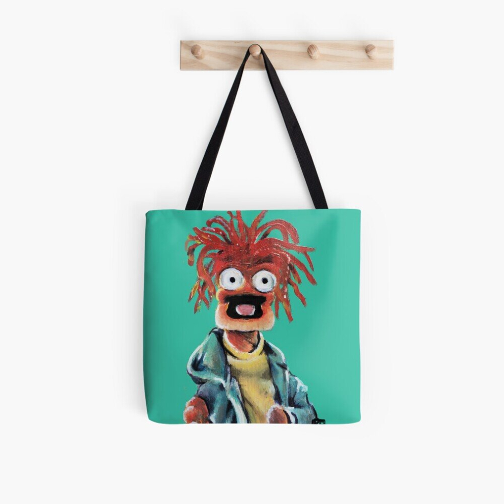 Tote Bags Pepe The King Prawn Fan Art Grocery for School Library Gym