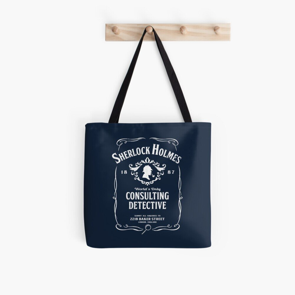 Tote Bags World's Only Consulting Detective Grocery for School Library Gym