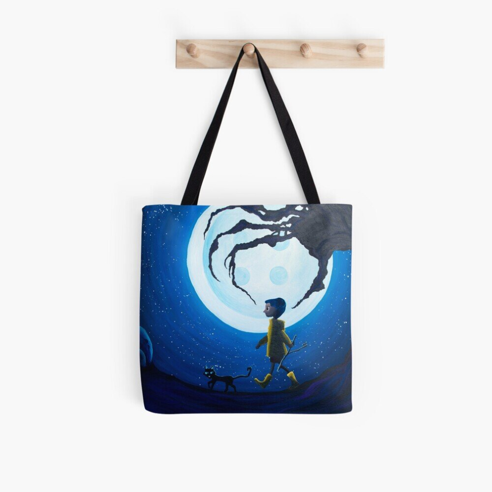 Tote Bags Coraline Grocery for School Library Gym