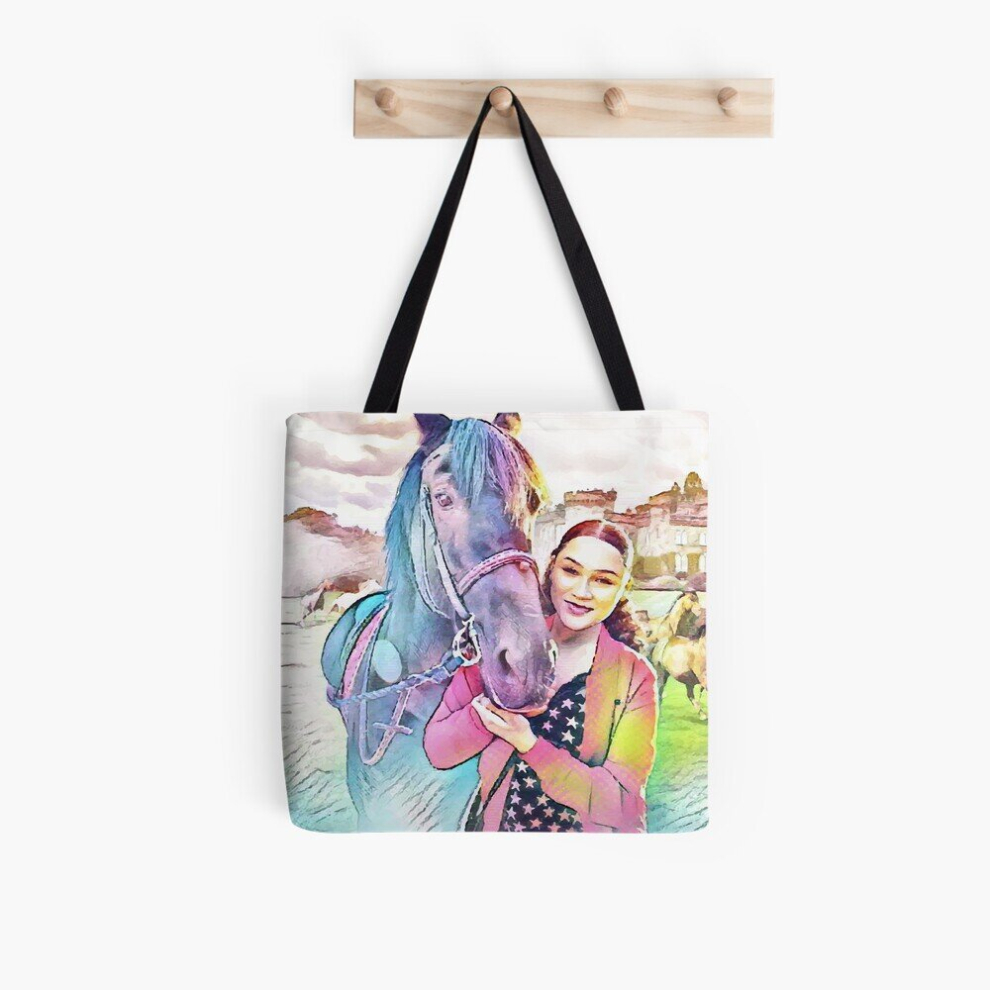 Tote Bags Zoe and Raven Free Rein Grocery for School Library Gym