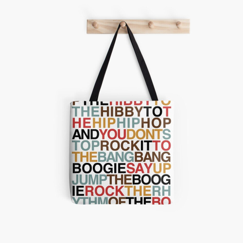 Tote Bags Rapper's Delight - Sugarhill Gang Grocery for School Library ...