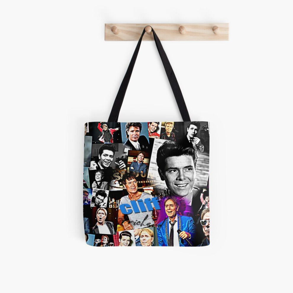 Bearlad Tote Bags Cliff Richard Grocery For School Library Gym