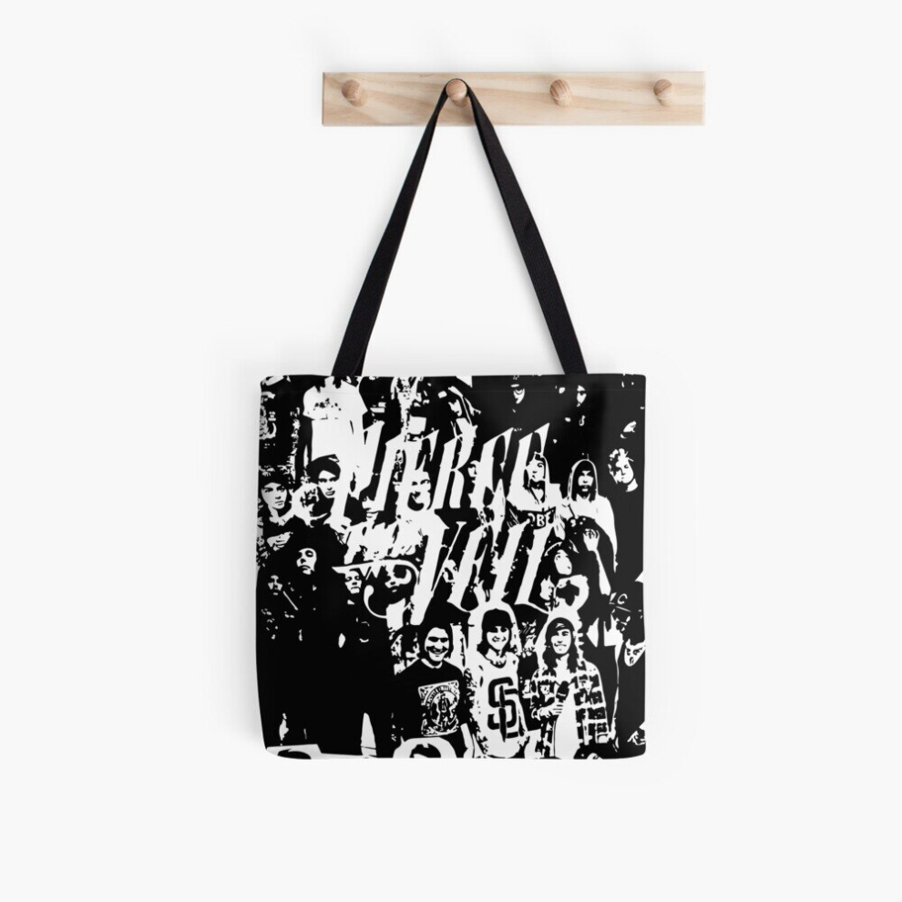 Tote Bags Pierce the veil Graphics Grocery for School Library Gym