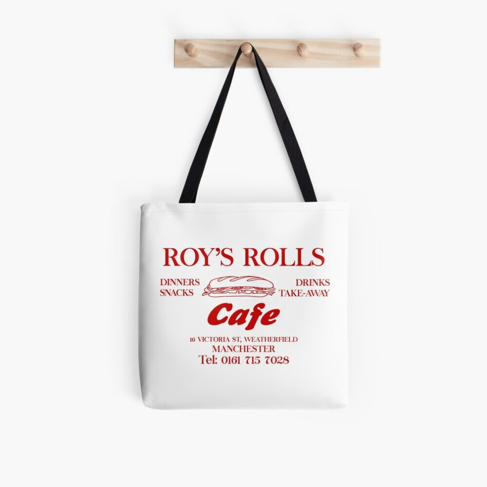 Tote Bags Roy's Rolls! Grocery for School Library Gym