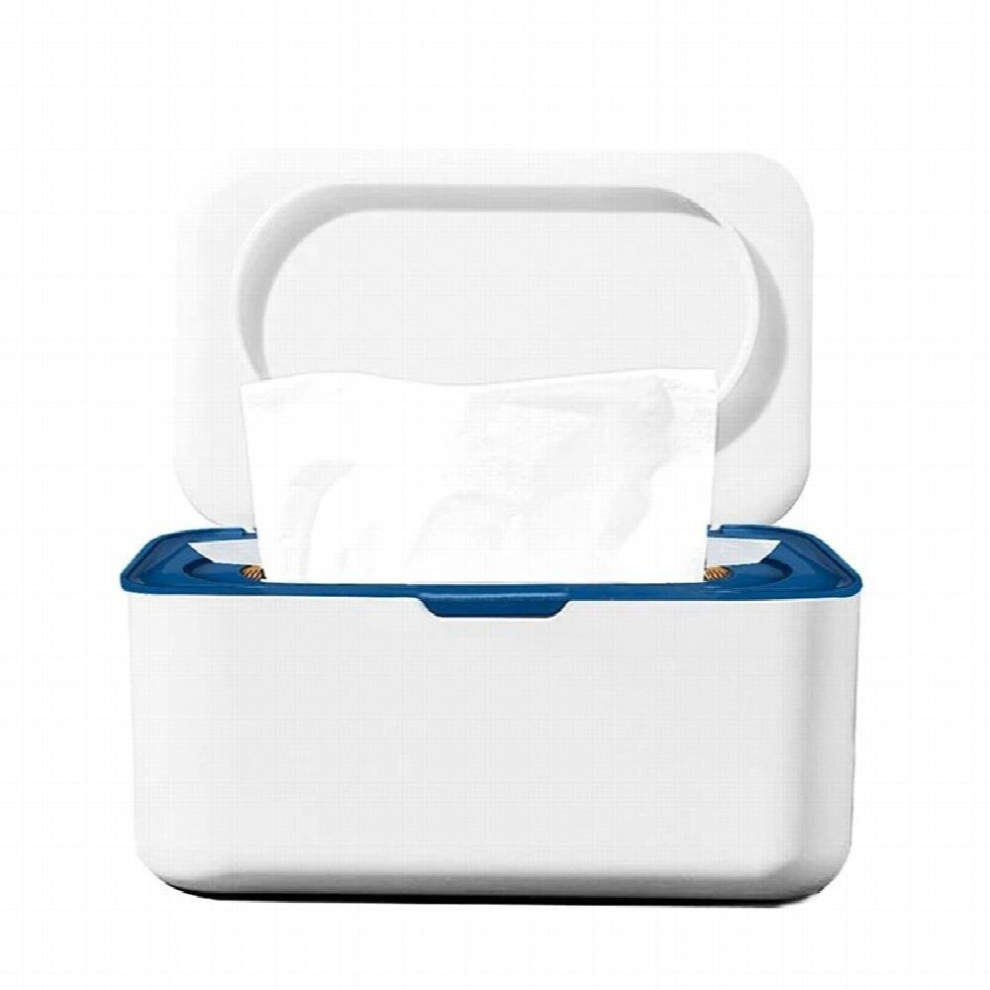 Wet Wipe Dispenser,Baby Napkin Storage Box Holder Container Dust-Proof Wet Tissue Box For Home, Office