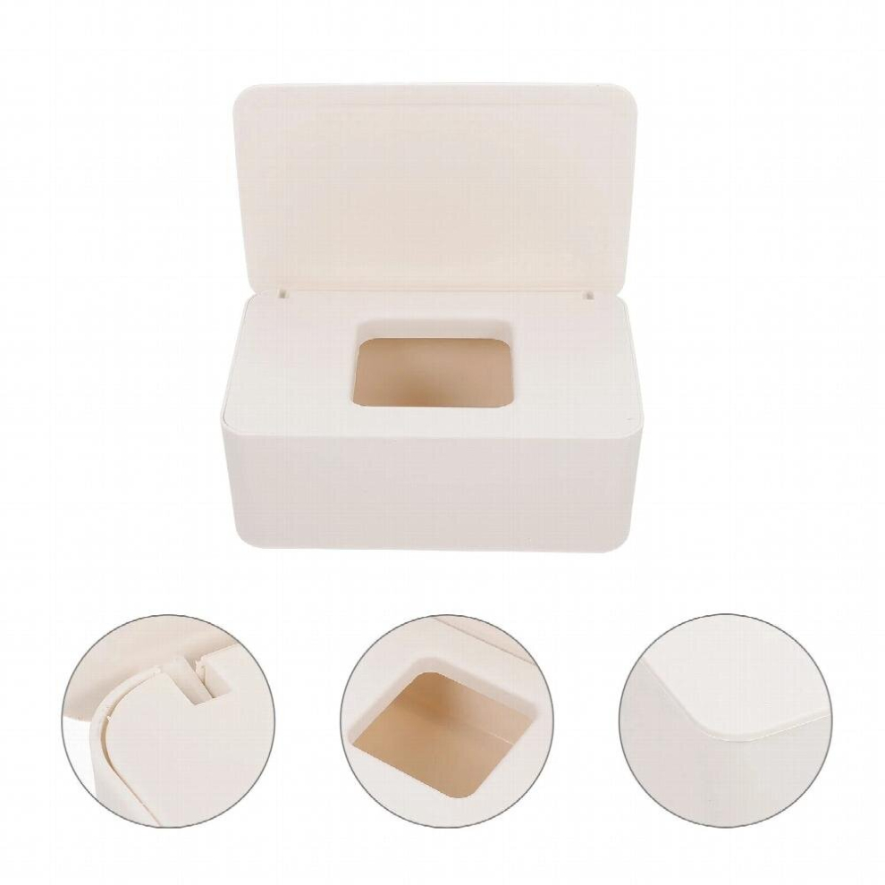 1pc Household Tissue Storage Case Practical Baby Wet Tissue Box with Lid