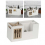 Kitchen Cutlery Holder with Dividers Rack Shelf for Kitchen Table Tableware Holds Fork 5