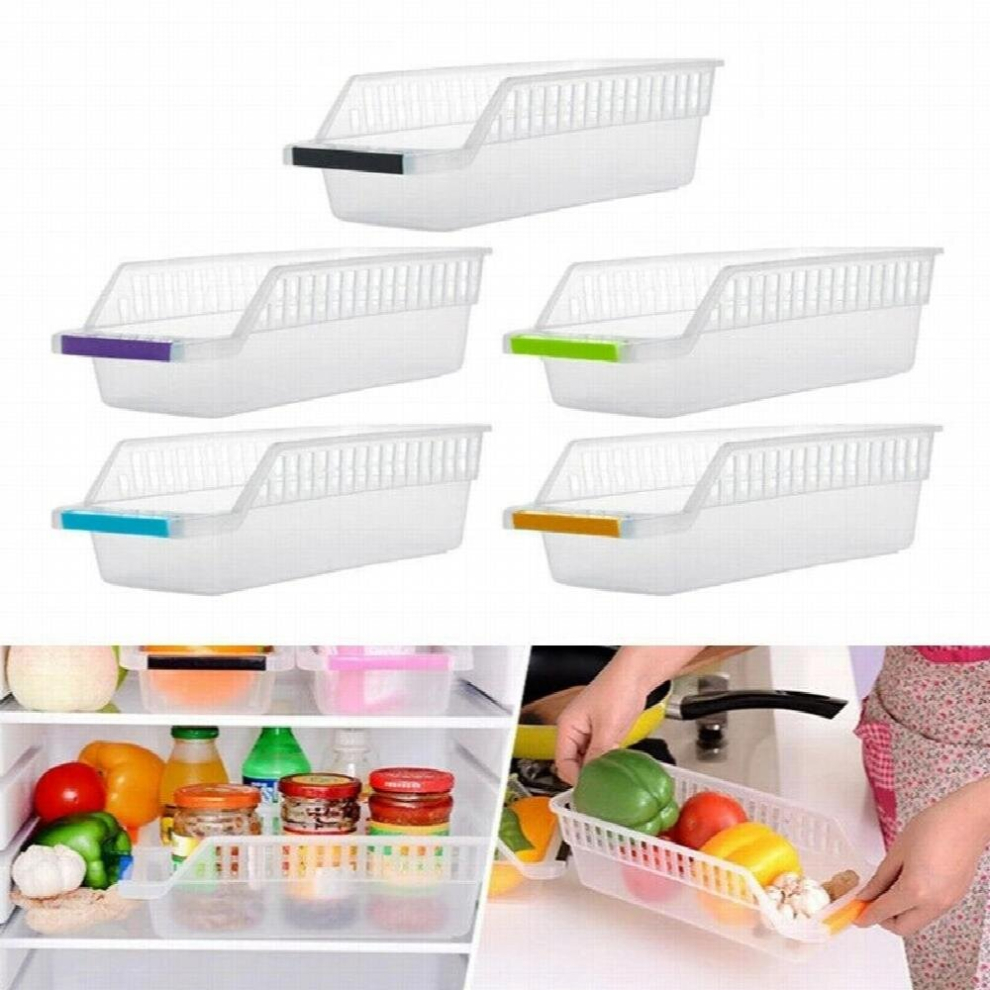 5 Pcs Plastic Fridge Organizer Storage Box Set Box Drawer Kitchen-image-OPC-PCS9BD5-NEW