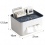 Plastic Tissue Dispenser Box Durable Tissue Box for Household Accessories 4