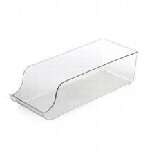 Fridge Bottle Holder Shelf Stackable 2-Tier Wear-Resistant Storage Boxes Organizer Home Restaurant Hotel Cabinets Tool