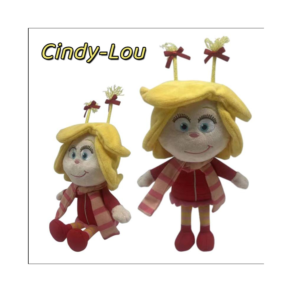 The Cindylou Plush Toy Christmas Decor Holiday Kid Fans Gift  Pillow