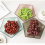 Transparent Multi-function Multi-purpose Thickened Candy Dish, Dried Fruit Dish, Striped Snack Bowl, Plastic Fruit Plate 2