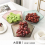 Transparent Multi-function Multi-purpose Thickened Candy Dish, Dried Fruit Dish, Striped Snack Bowl, Plastic Fruit Plate 4