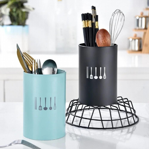 Stainless Steel Chopsticks Cage Multi-Function Fork Spoon Cutlery Drain Containers Tableware Stand Storage Rack Kitchen Utensils 2