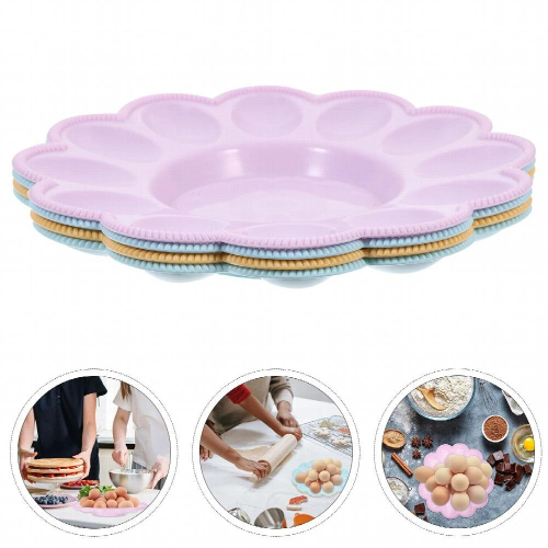 Egg Tray Holder Deviled Plate Storage Container Serving Refrigerator Box Dish Platter Carrier Organizerplasticdisplay Stackable 1