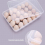 3Pcs Covered Egg Holders Stackable Plastic Storage Tray Food Fresh-keeping Anti-Collision Dispenser Kitchen Refrigerator 5